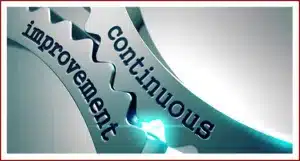 Continuous improvement