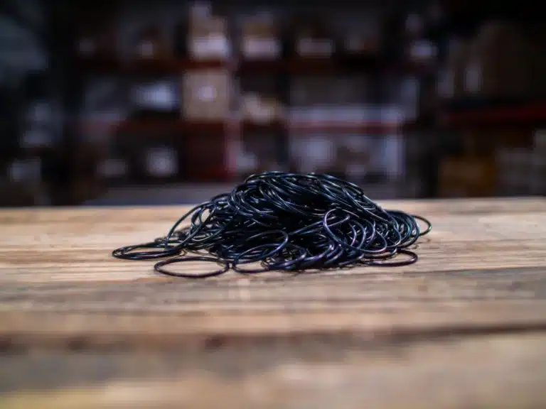 Black O-rings in NCS warehouse